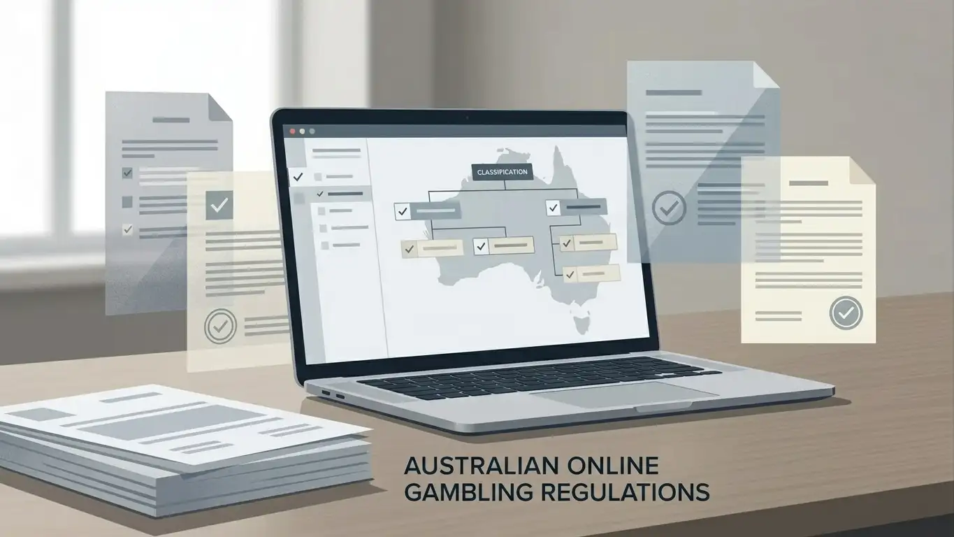 Editorial illustration for Is LevelUp Casino legal in Australia? Regulatory facts explained